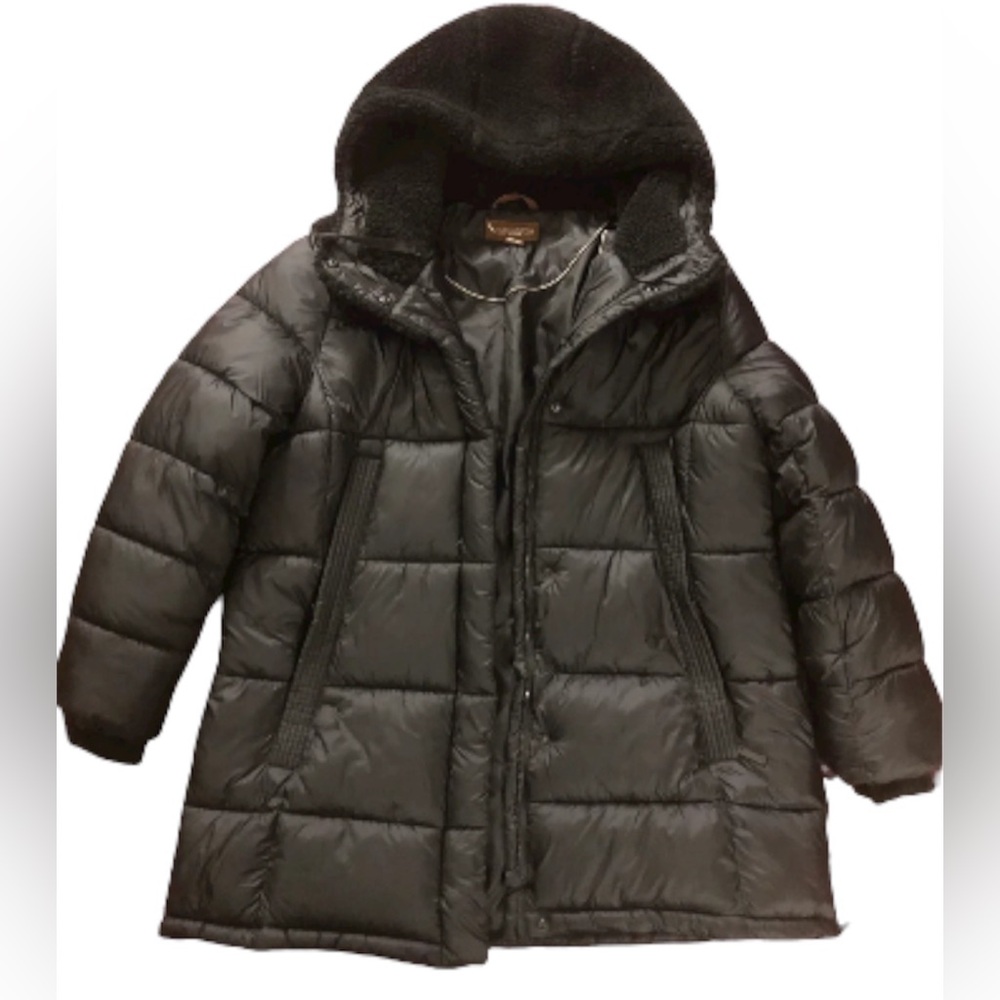 Koolaburra by Ugg Black Winter Puffer Coat Size XL Style: kb21710-KO